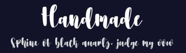 Handmade by Scratchones — Script Handwritten Font — thumbnail 2