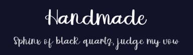 Handmade by FreshtypeINK — Script Handwritten Font — thumbnail 2