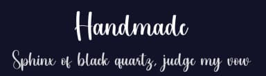 Handmade by Scratchones — Script Handwritten Font — thumbnail 2