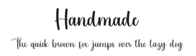 Handmade by Scratchones — Script Handwritten Font — thumbnail 1