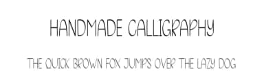 Handmade Calligraphy by Scratchones — Script Handwritten Font — thumbnail 1
