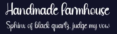Handmade Farmhouse by Scratchones — Script Handwritten Font — thumbnail 2