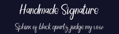Handmade Signature by FreshtypeINK — Script Handwritten Font — thumbnail 2