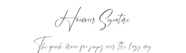 Handover Signature by Perspectype Studio - Letterena.com — Script Handwritten Font — thumbnail 1