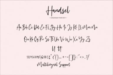 Handsel Font by Sronstudio — Script Handwritten Font — thumbnail 8