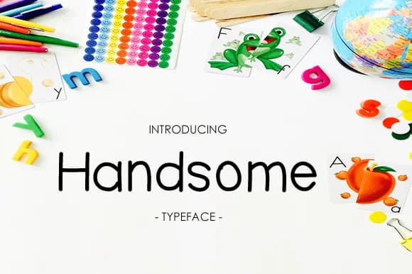 Handsome Font by yh.seaofknowledge — Script Handwritten Font