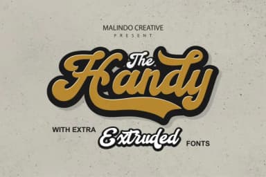 Handy Script Font by Malindo Creative — Script Handwritten Font — thumbnail 1