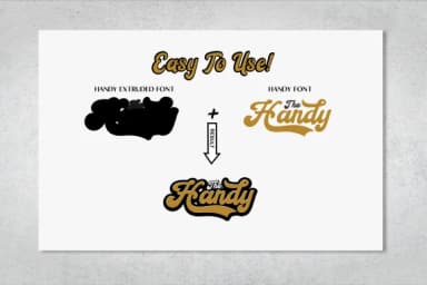 Handy Script Font by Malindo Creative — Script Handwritten Font — thumbnail 8