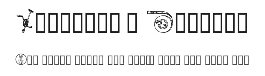 Handyman's Special by Spork Thug Typography — Dingbats Font