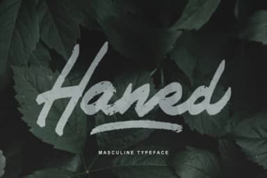 Haned Font by Vunira — Script Handwritten Font — thumbnail 1