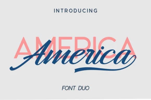 Hangberd America Duo Font by Zane Studio — Script Handwritten Font