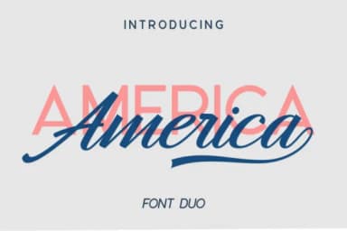 Hangberd America Duo Font by Zane Studio — Script Handwritten Font — thumbnail 1