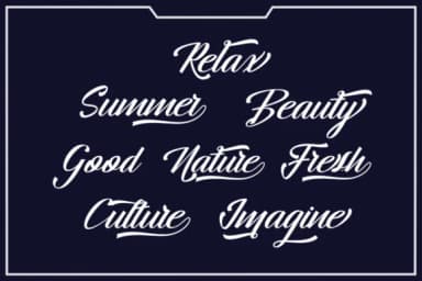 Hangberd Script Font by Zane Studio — Script Handwritten Font — thumbnail 4