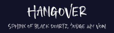 Hangover by Perspectype Studio - Letterena.com — Script Handwritten Font — thumbnail 2