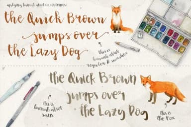 Hannah Abbot Font by Blue Robin Design Shop — Script Handwritten Font — thumbnail 4