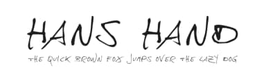 Hans Hand by Polenimschaufenster — Script Handwritten Font — thumbnail 1