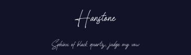 Hanstone by Letterhend Studio — Script Handwritten Font — thumbnail 2
