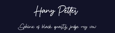 Hany Petter by StringLabs Creative Studio — Script Handwritten Font — thumbnail 2
