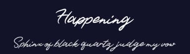 Happening by Staircase Studio — Script Handwritten Font — thumbnail 2