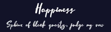 Happiness by Arif Studios — Script Handwritten Font — thumbnail 2