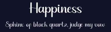 Happiness by Erik Studio — Script Handwritten Font — thumbnail 2