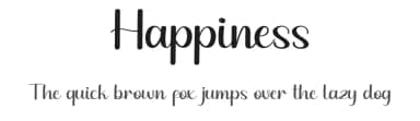 Happiness by Erik Studio — Script Handwritten Font — thumbnail 1