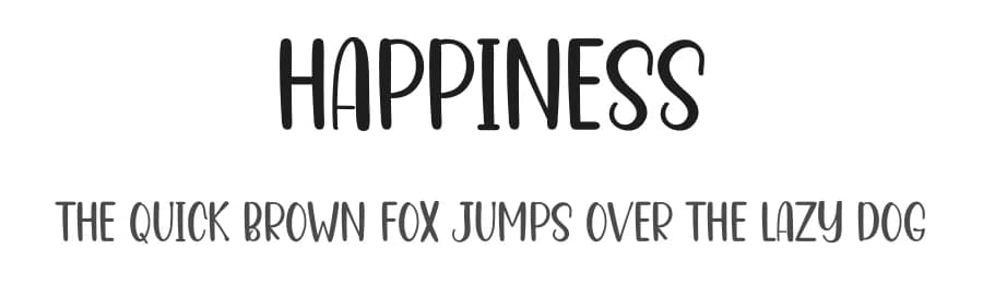 Happiness by Inermedia Studio — Script Handwritten Font