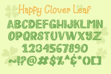 Happy Clover Family Font by attypestudio — Script Handwritten Font — thumbnail 5