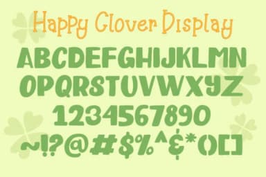 Happy Clover Family Font by attypestudio — Script Handwritten Font — thumbnail 6