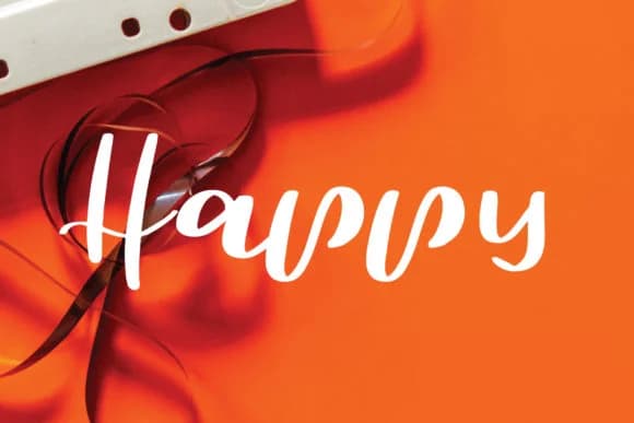 Happy Font by goodigital — Script Handwritten Font