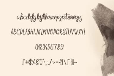 Happy Thoughts Font by Lickable Pixels — Script Handwritten Font — thumbnail 6