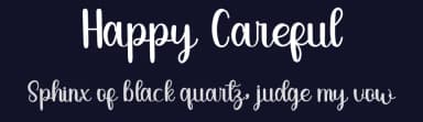 Happy Careful by FreshtypeINK — Script Handwritten Font — thumbnail 2