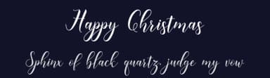 Happy Christmas by Amarlettering - Takiy — Script Handwritten Font — thumbnail 2