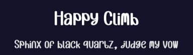 Happy Climb by Andi Moz — Script Handwritten Font — thumbnail 2