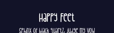 Happy Feet by Alexa — Script Handwritten Font — thumbnail 2
