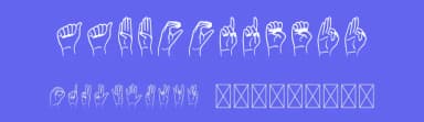 Happy Hands by InkCloudDesign — Dingbats Font — thumbnail 3