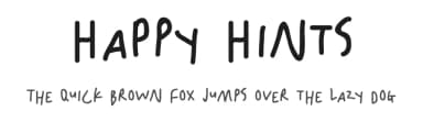Happy Hints by Tokokoo Studio — Script Handwritten Font — thumbnail 1