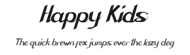 Happy Kids by Fontaris Studio — Script Handwritten Font