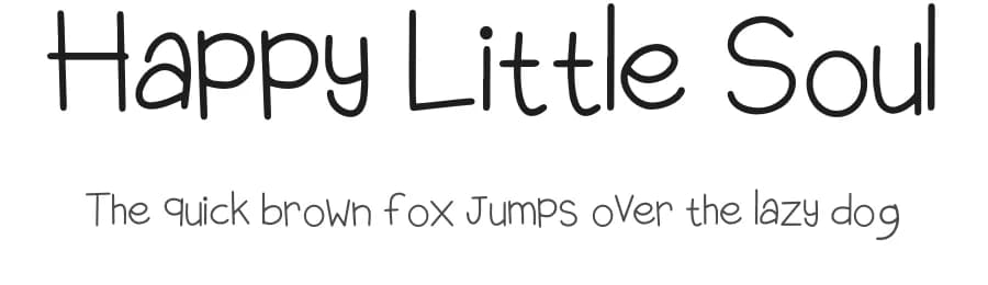 Happy Little Soul by The Docallisme - Amry Al Mursalaat — Script Handwritten Font