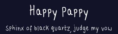 Happy Pappy by FontPanda — Script Handwritten Font — thumbnail 2