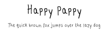 Happy Pappy by FontPanda — Script Handwritten Font — thumbnail 1