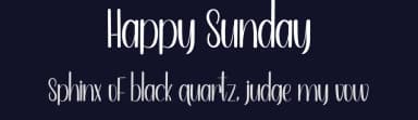 Happy Sunday by PiPi Creative STUDIO — Script Handwritten Font — thumbnail 2
