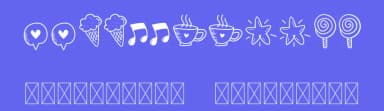 Happy Time Doodles by EtjanDsgFonts — Dingbats Font — thumbnail 3