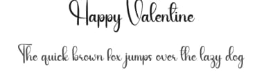 Happy Valentine by Scratchones — Script Handwritten Font — thumbnail 1
