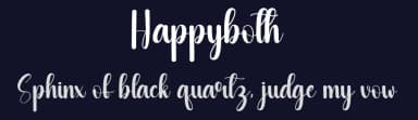Happyboth by Andi Moz — Script Handwritten Font — thumbnail 2