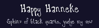 Happy Hanneke by Kimberly Geswein — Script Handwritten Font — thumbnail 2