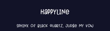 Happyline by Pustudio — Script Handwritten Font — thumbnail 2