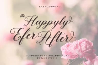 Happyly Ever After Font by Zane Studio — Script Handwritten Font — thumbnail 1