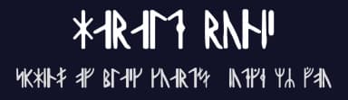 Harald Runic by Samyuli — Dingbats Font — thumbnail 2