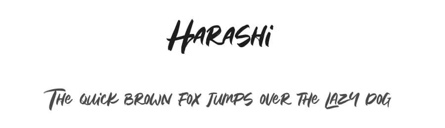 Harashi by Maulana Creative — Script Handwritten Font